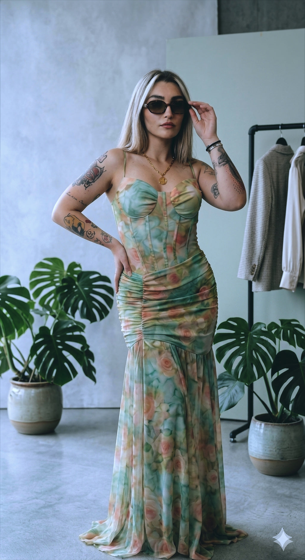 Ninfa Mesh Maxi