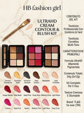 Kit Completo UltraHD Cream Contour & Blush