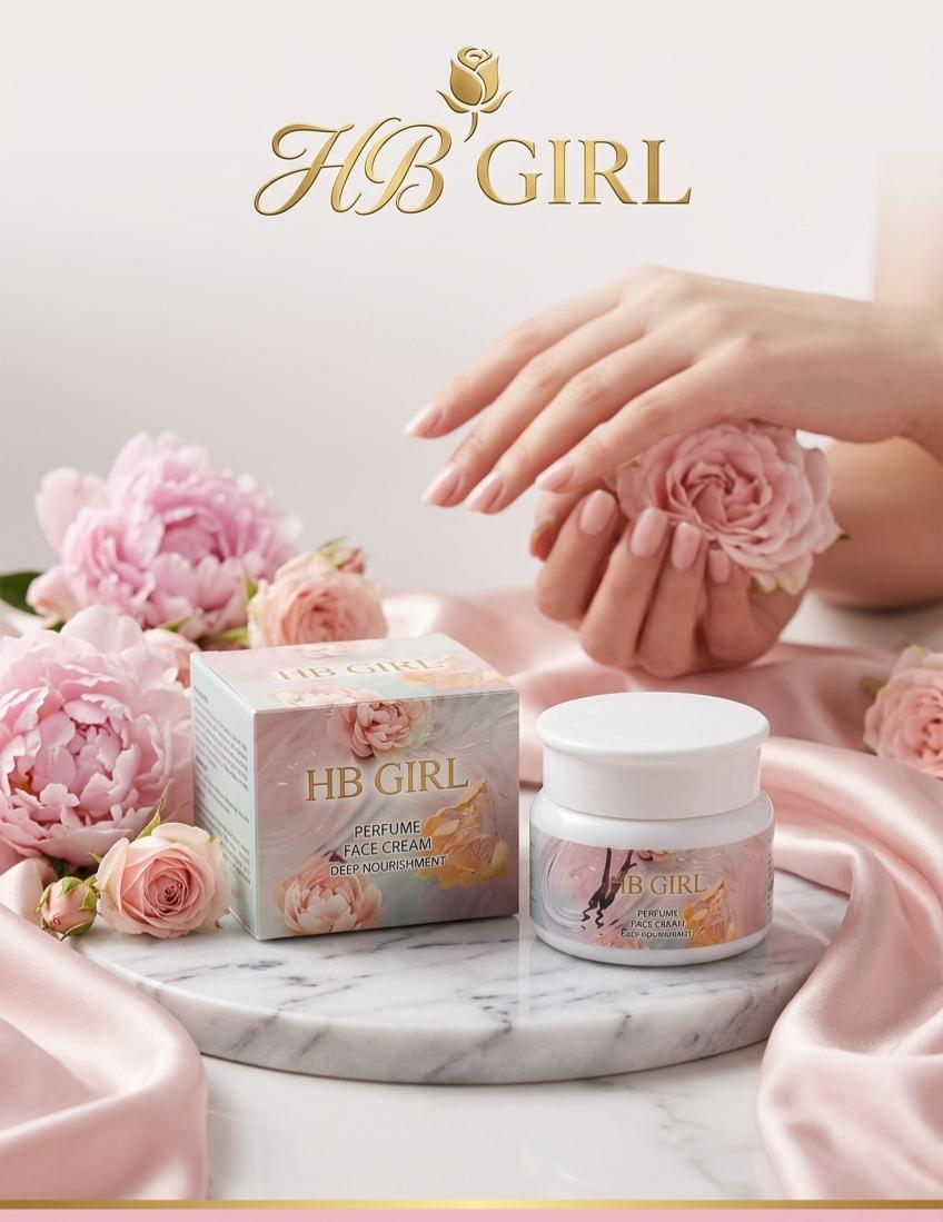 HB Girl Perfume Face Cream – Il Lusso della Nutrizione Profonda
