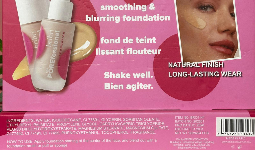 The POREfessional BriBri Foundation: Il Segreto per una Pelle Perfetta