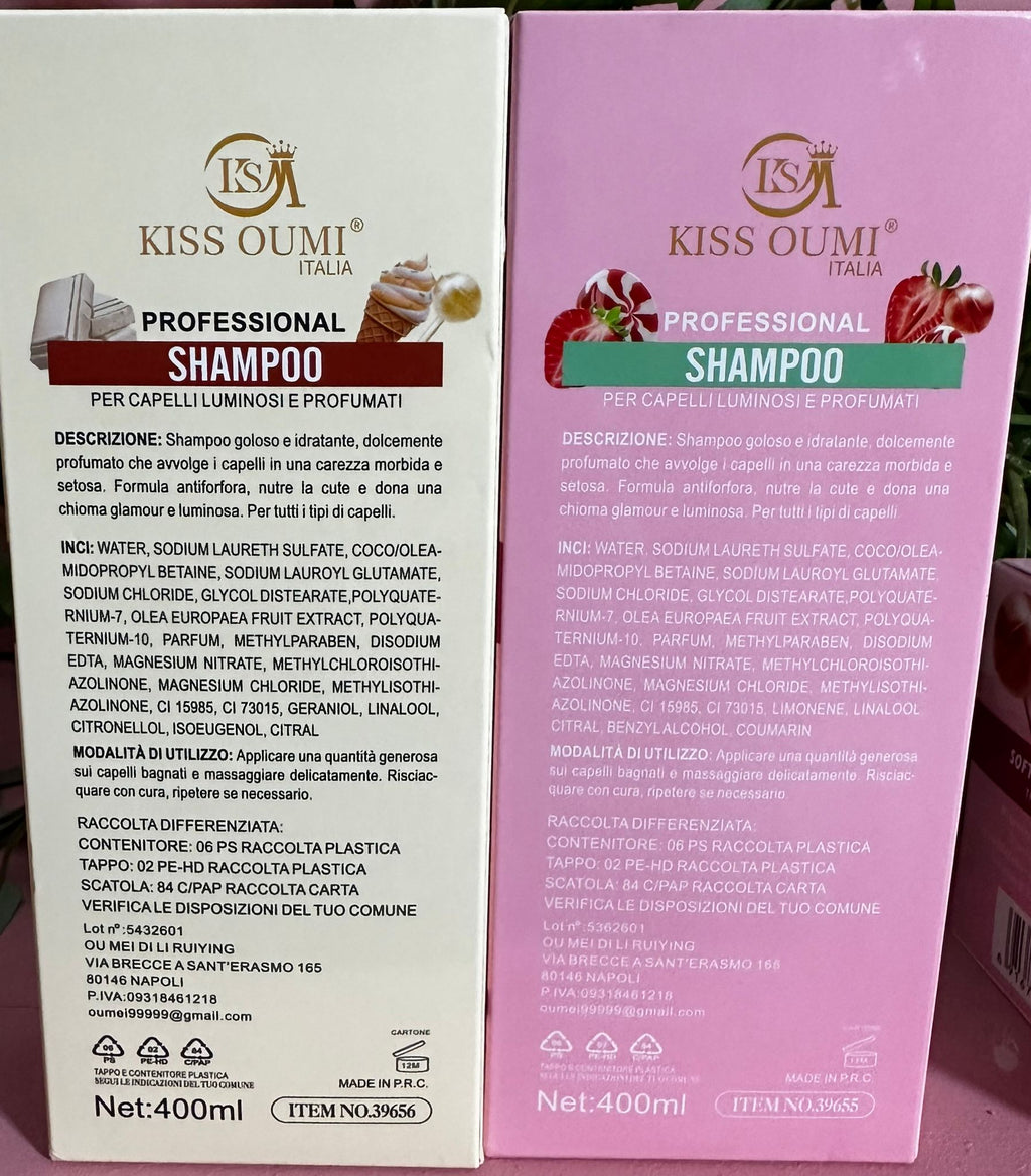 🍦🍫🍓 Shampoo Kiss Oumi "Essenza Araba"